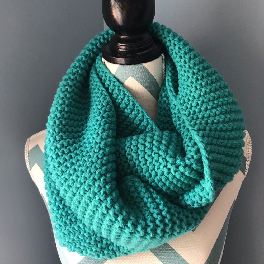 Knit Infinity Scarf